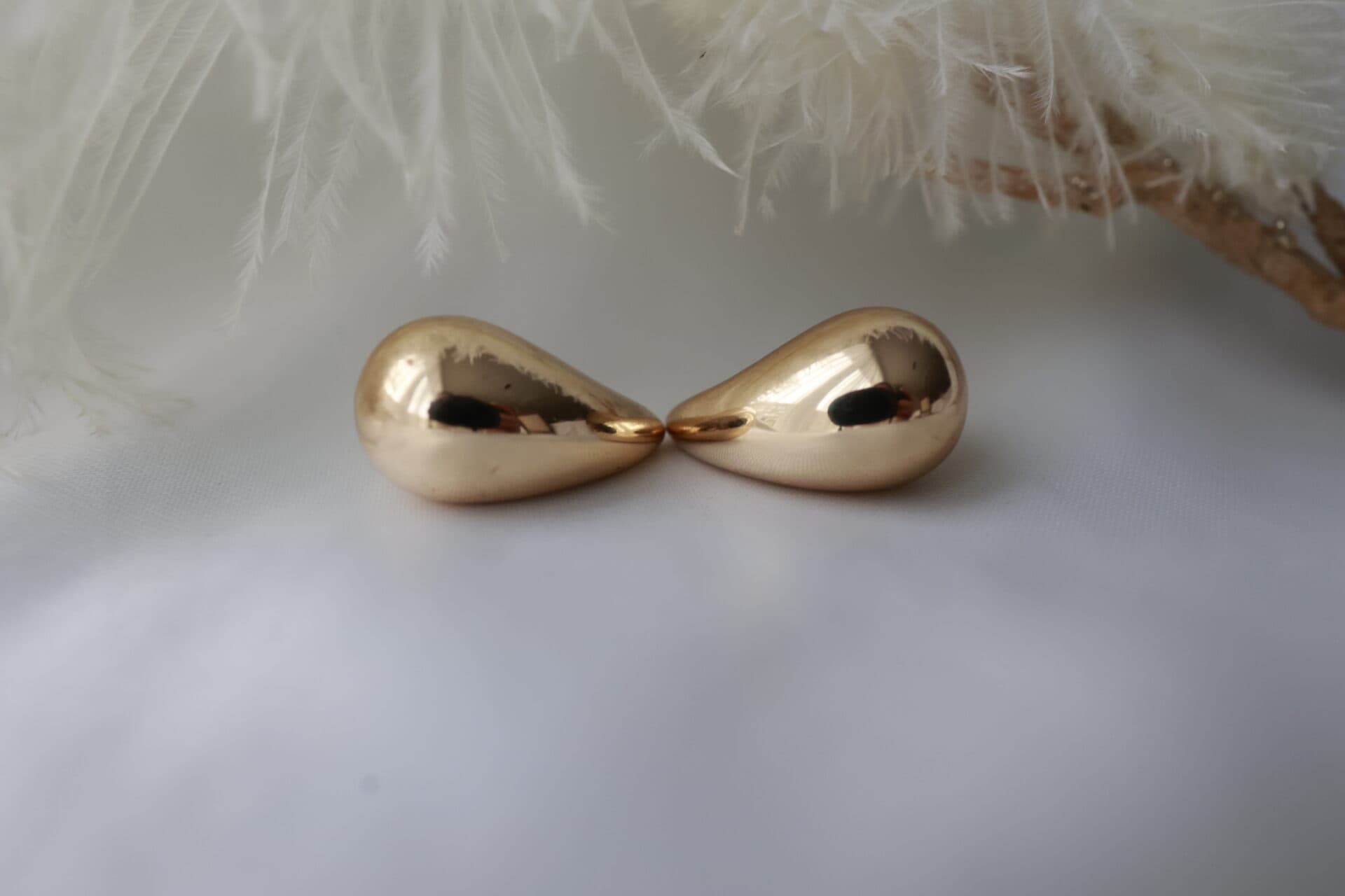 Ohrringe Tropfen – Gold