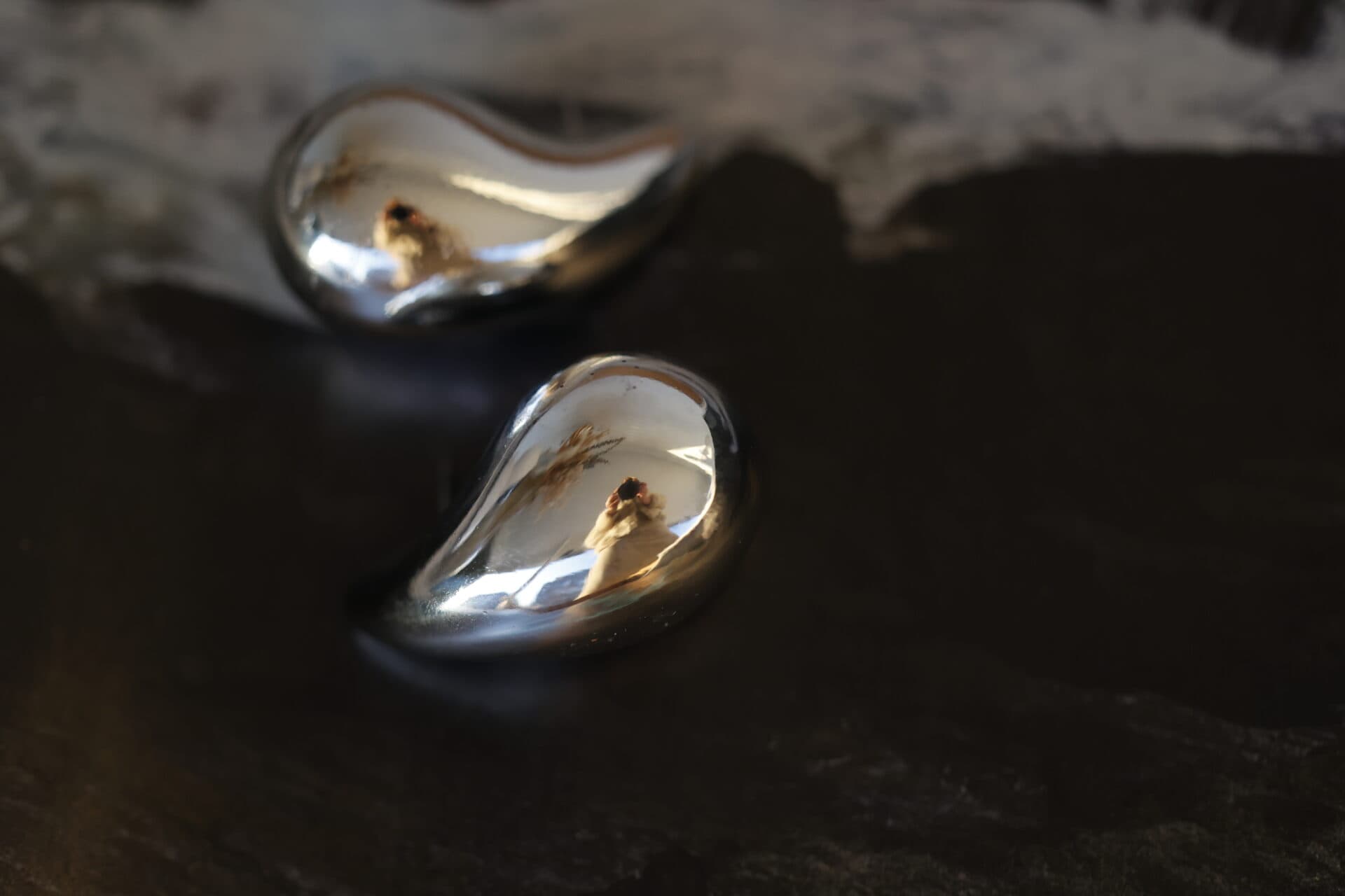 Ohrringe Tropfen – Silber