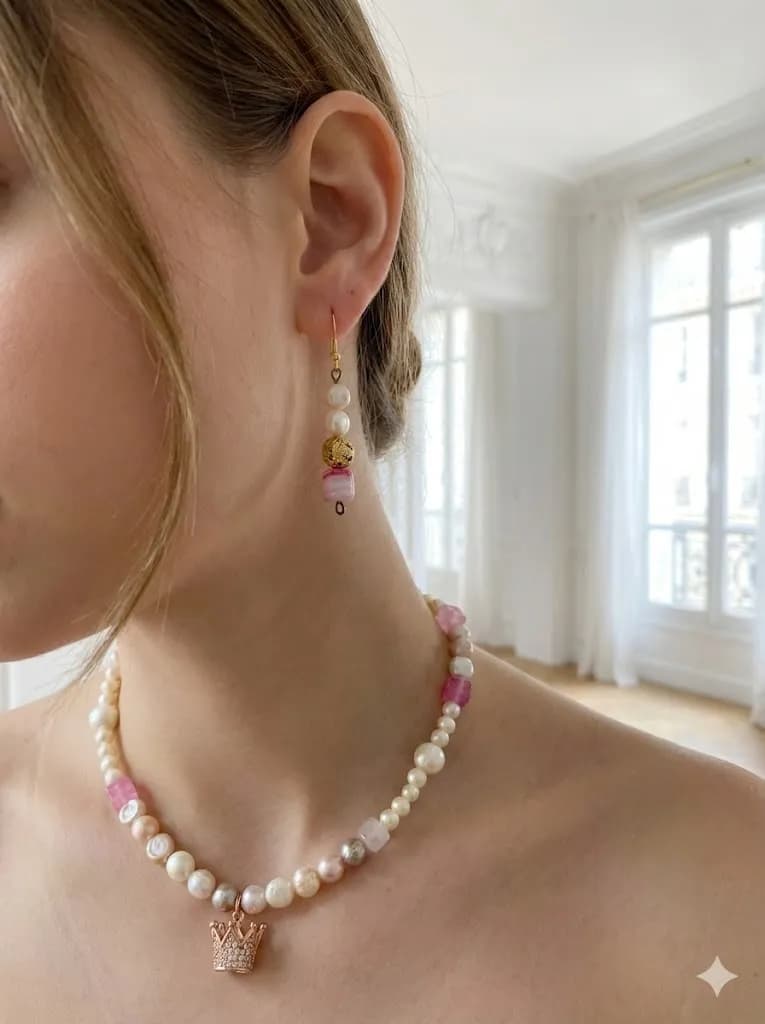 Schmuckset "Royal Romance" – Perlen